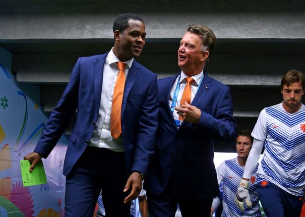 Ryan Pierse- FIFA
Old pals Van Gaal oversaw Kluivert's emergence at Ajax