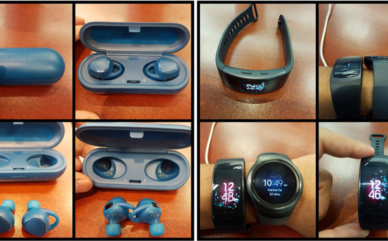 Samsung's next-gen Gear Fit 2 Gear IconX wireless earbuds spotted