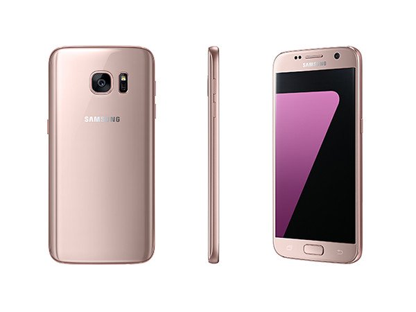 Now Samsung Galaxy S7 and S7 Edge Available in Gold Pink Variant