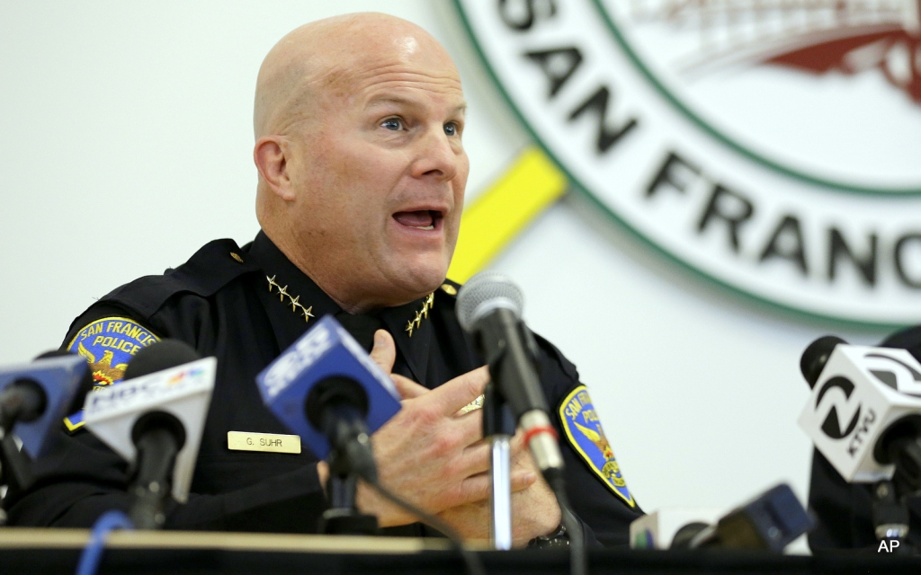 San Francisco police Chief Greg Suhr