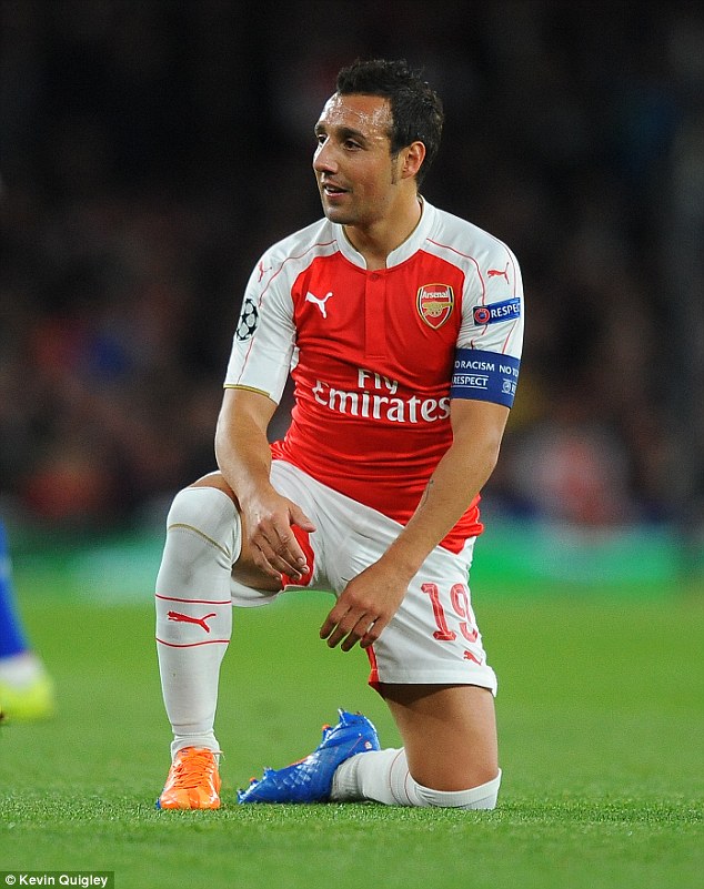 Santi Cazorla could give Arsenal a late-season boost when he returns to first-team training next week