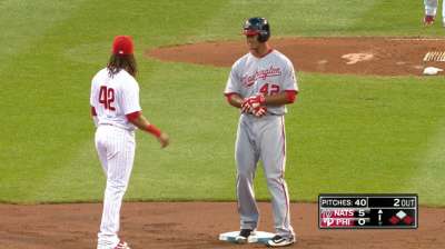 Phillies Smashed by First-Place Nationals