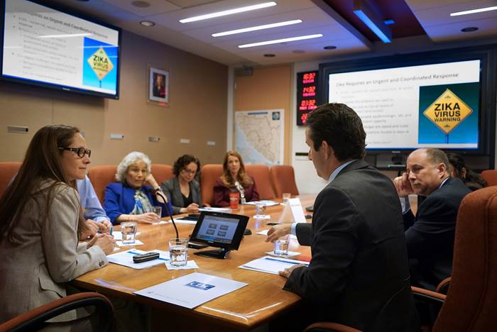 Senator Brian Schatz at CDC Headquarters