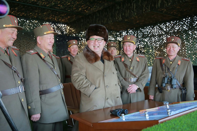 KCNA via KNS  AFP  File  According to the North's official KCNA news agency the ground engine test was ordered and personally monitored by leader Kim Jong-Un