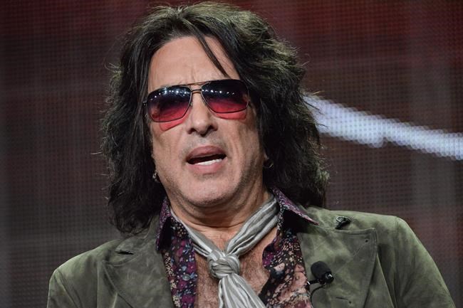 Paul Stanley speaks onstage during the'4th and Loud portion of the AMC 2014 Summer TCA in Beverly Hills Calif. Shoulder surgery has prevented Stanley from performing an intimate show with KISS. Gene Simmons Ace