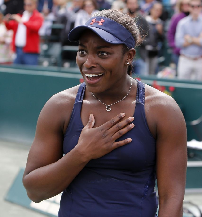 Sloane Stephens was stunned to learn she got a free Volvo for her title win