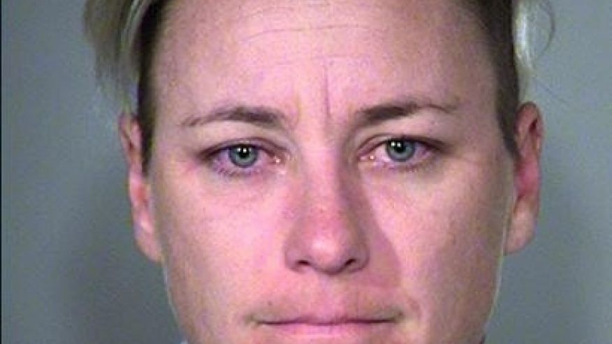 County Sheriff's Office shows retired World Cup soccer champion Abby Wambach