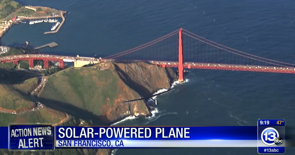 The'Solar Impulse Two landed in California early Sunday morning after a two and a half day flight across the Pacific