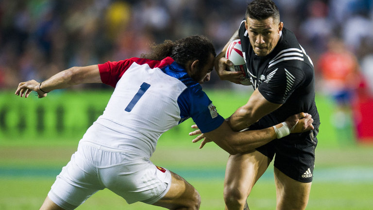 Sonny Bill Williams returned from injury as New Zealand came from behind to beat France