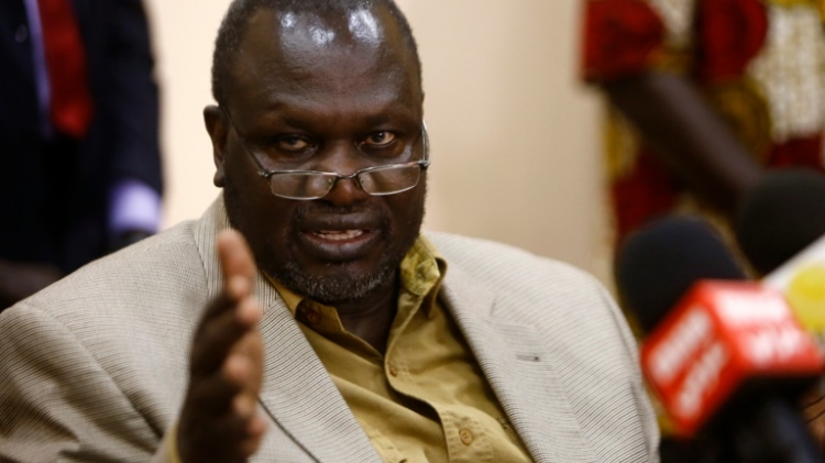 South Sudan rebel leader Riek Machar