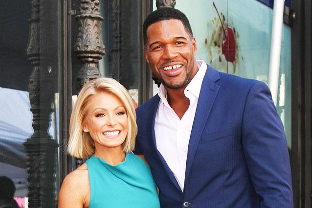 Kelly Ripa Michael Strahan