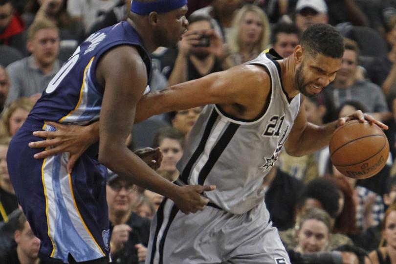 Tim Duncan Zach Randolph