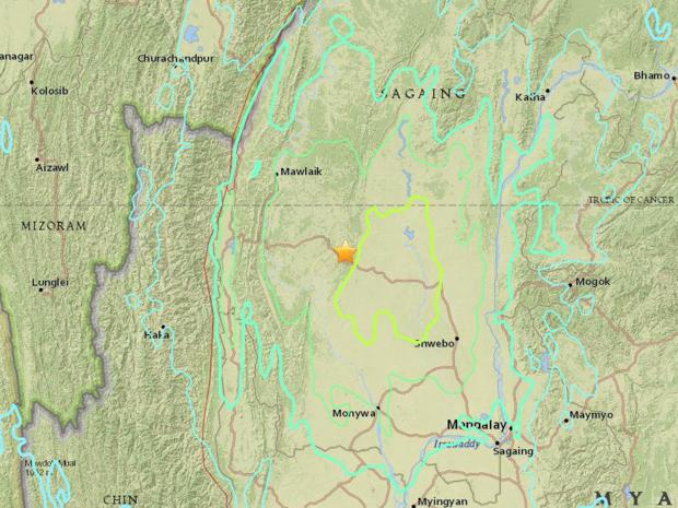 Strong earthquake strikes Myanmar, felt in India