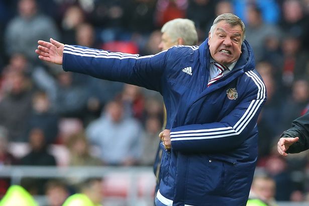 Sunderland manager Sam Allardyce