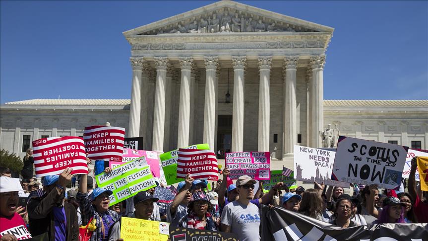 US Supreme Court appears deadlocked on immigration plan