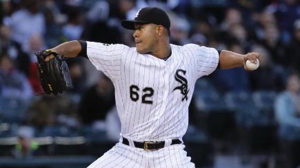 Jose Quintana tossed seven scoreless innings for the White Sox