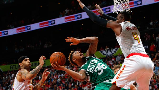 The Atlanta Hawks put the Boston Celtics in a 0-2 hole