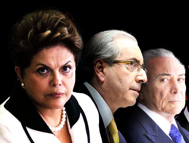 The release warns that if the coup prospers Rousseff will be replaced by Temer and Cunha both under investigation for corruption