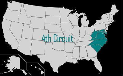 The 4th U.S. Circuit Court of Appeals which includes Virginia and North Carolina