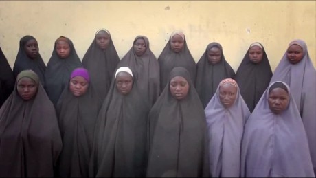 Video shows Nigerian schoolgirls believed taken by Boko Haram terrorists