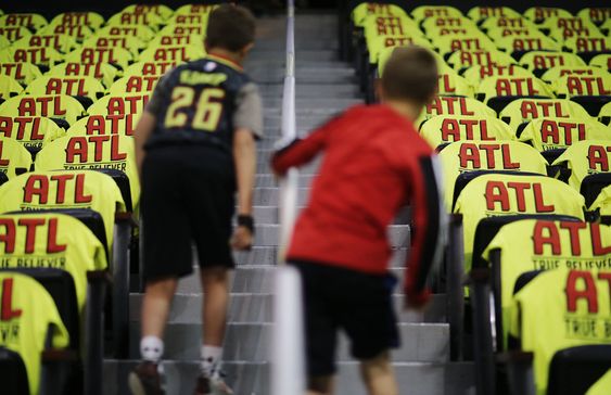 The Hawks And Celtics Face Mirror Images