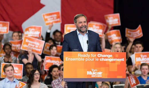 NDP vote today on Tom Mulcair's leadership