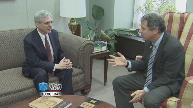 U.S. Senator Sherrod Brown of Ohio met with Chief Judge Merrick Garland in Washington D.C