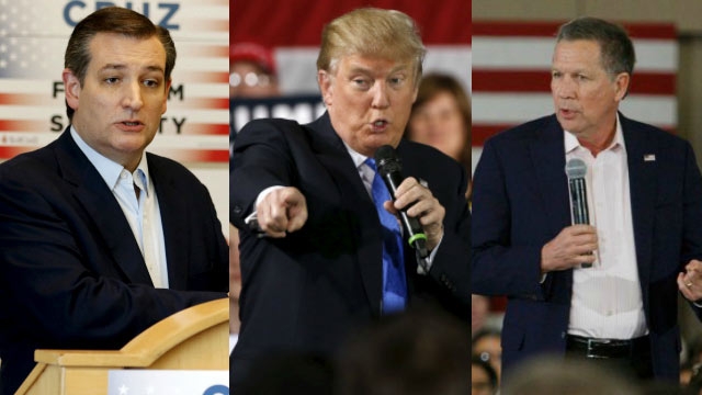 US Elections Republicans Ted Cruz John Kasich reach 'stop-Trump&#039 deal for upcoming primaries