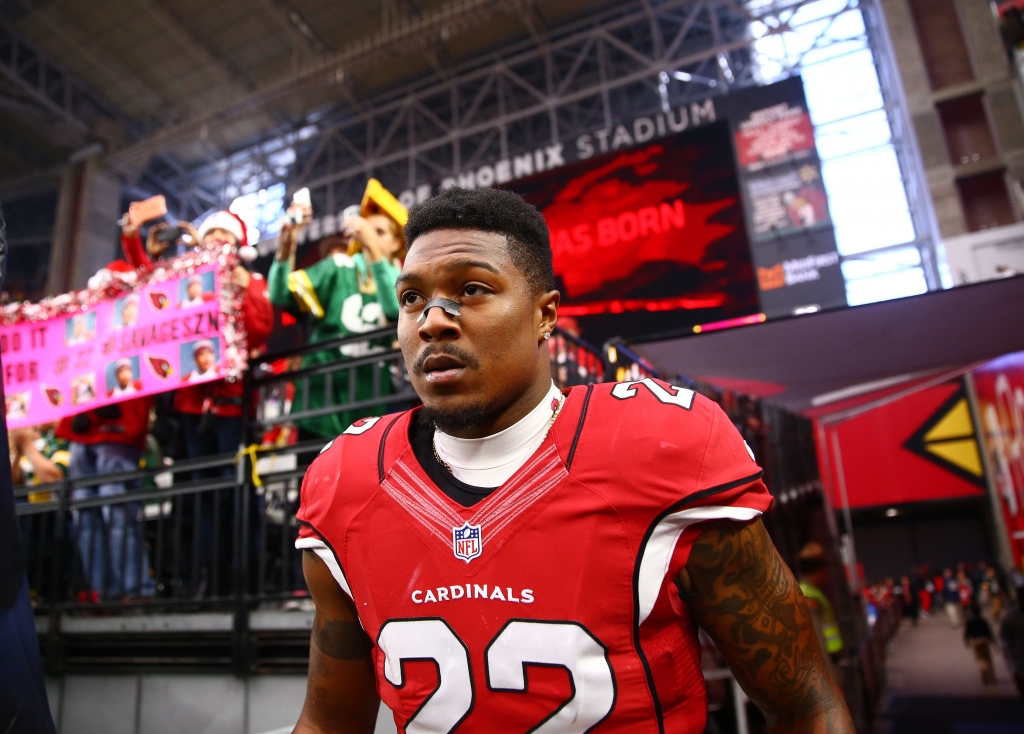 Dec 27 2015 Glendale AZ USA Arizona Cardinals safety Tony Jefferson against the Green Bay Packers at University of Phoenix Stadium. Mandatory Credit Mark J. Rebilas-USA TODAY Sports