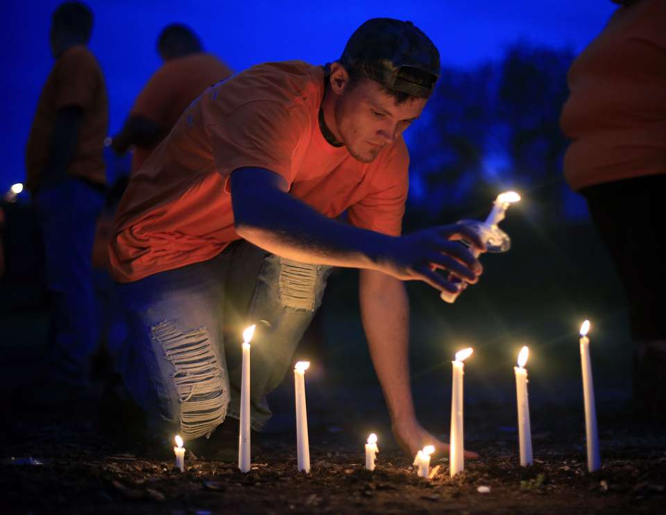 Vigil commemorates 8 slain in Ohio shooting massacre