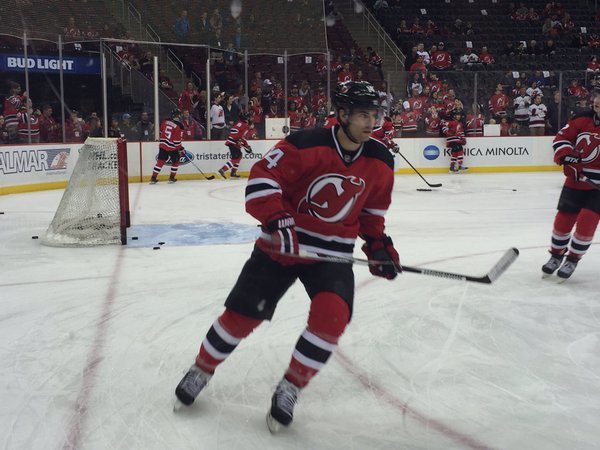 Warm ups are underway at The Rock! #TBLvsNJD