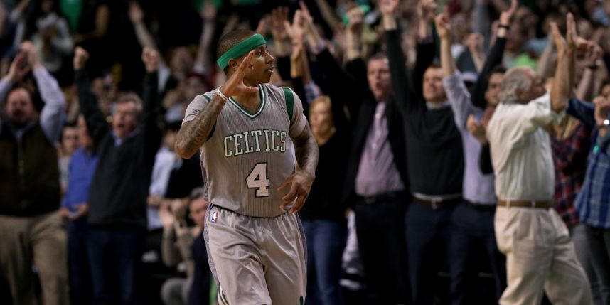 Isaiah Thomas and the Celtics will play at TD Garden Friday night for the first time since their epic comeback win over the Heat last week