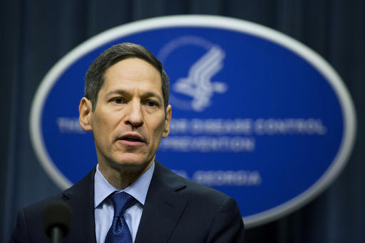 Centers for Disease Control and Prevention Director Dr. Thomas Frieden speaks during a news conference at a Zika summit in Atlanta. Congressional officials say April 5 the Obama administration has decided to tran