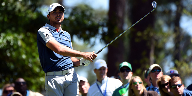 World number one Jason Day is chasing Jordan Spieth in the third round of the Masters