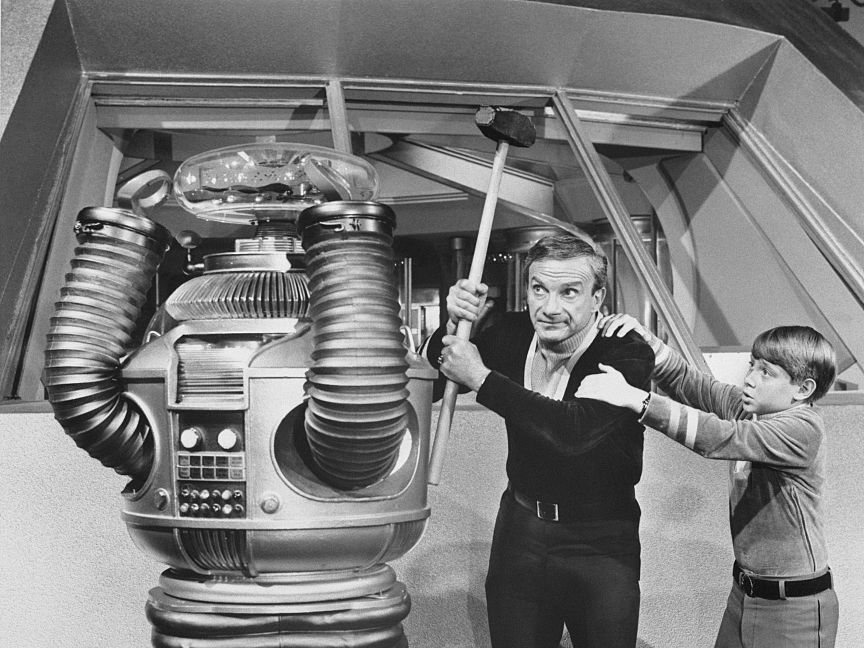 'Danger Will Robinson! The danger-sensing abilities of the newly developed robot system far exceed those of the Robot in the classic TV series Lost in Space