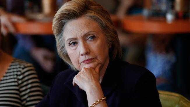 APDemocratic presidential candidate Hillary Clinton speaks during a campaign stop in Indianapolis Sunday