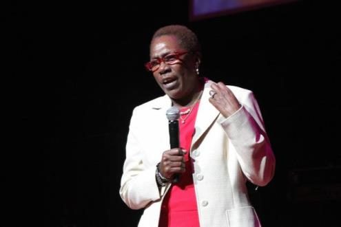 Afeni Shakur Visits