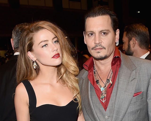 Amber Heard and Johnny Depp