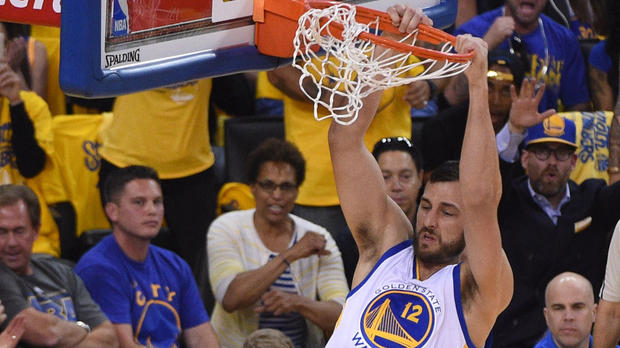 Andrew Bogut is out for the rest of Game 5.                     USATSI