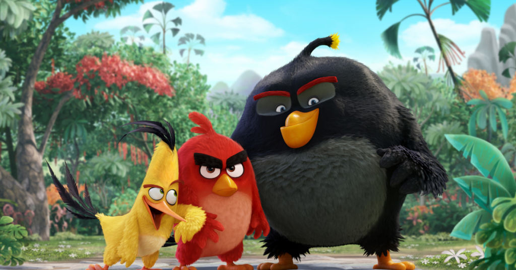 'Angry Birds' soars above 'Captain America'