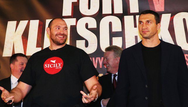 Animosity Fury and Klitschko