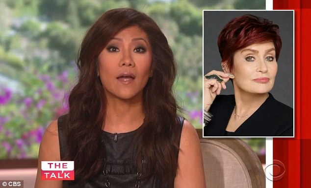 Apologies Sharon's The Talk co-host Julie Chen addressed her absence on Monday's show