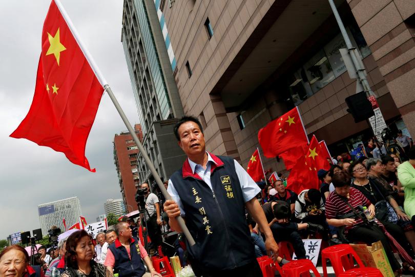 Taiwan installs 1st woman president amid tension with China