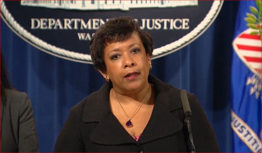 Attorney General Loretta Lynch announces lawsuit against N.C