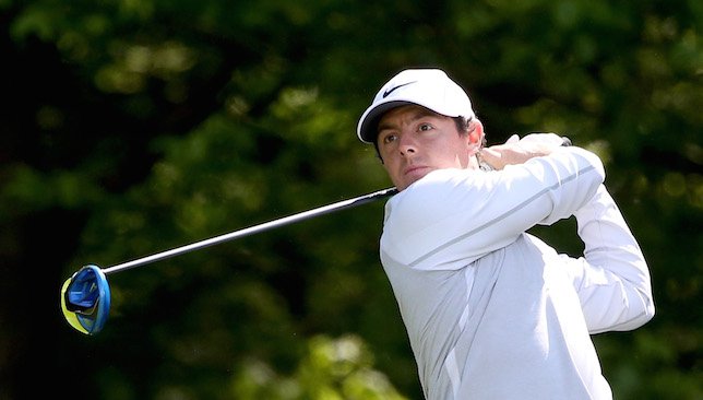 Back in form Rory McIlroy