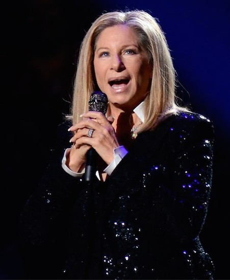 Singer Barbra Streisand performs at Barclays Center in Brooklyn. Streisand is launching a multiple-city tour this summer that will include a two-night affair in Brooklyn