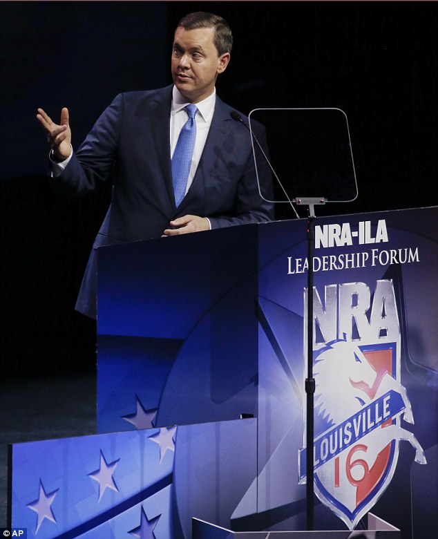 Chris Cox announced that the gun-rights advocacy group would officially endorse Donald Trump for president