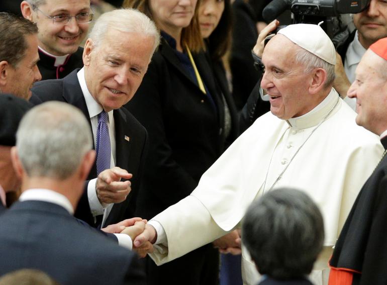 Joe Biden Pope Francis