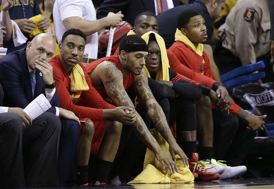 Hawks look for answers after getting embarrassed by Cavs