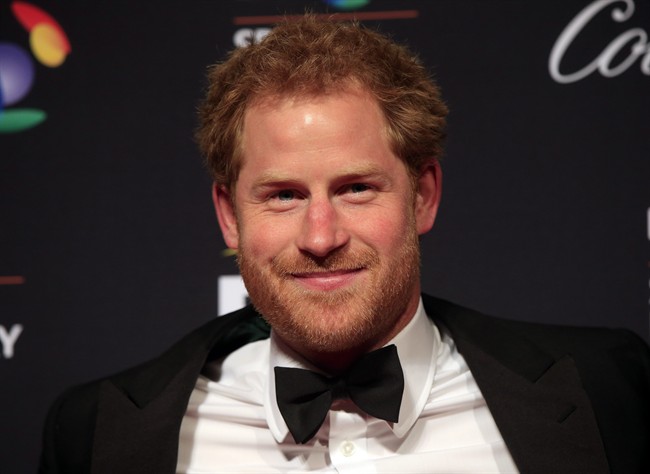 Britain's Prince Harry attends the Sport Industry Awards 2016 at Battersea Evolution in London Thursday